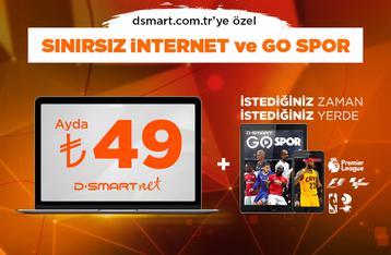 SINIRSIZ İNTERNET KEYFİ VE DÜNYANIN SPORU BİR ARADA